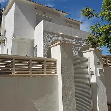 Casa Mya Con Terreno Privado Y Parking Compartido - A 800M De Playa Poniente Villa Benidorm Exterior photo
